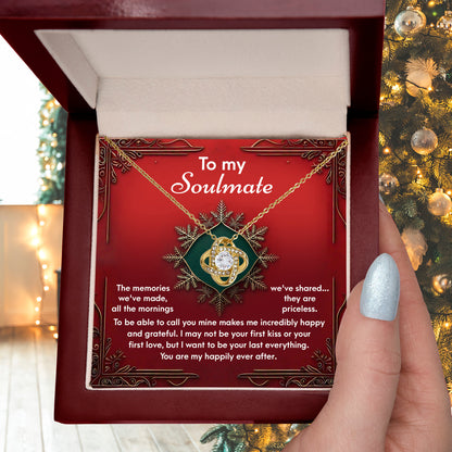 Gift for Soulmate - The Memories - Love Knot Pendant Necklace - Mallard Moon Gift Shop