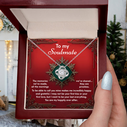 Gift for Soulmate - The Memories - Love Knot Pendant Necklace - Mallard Moon Gift Shop