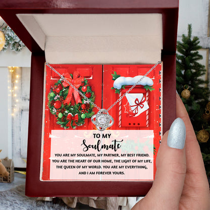 Gift for Soulmate - Our Home - Love Knot Pendant Necklace - Mallard Moon Gift Shop