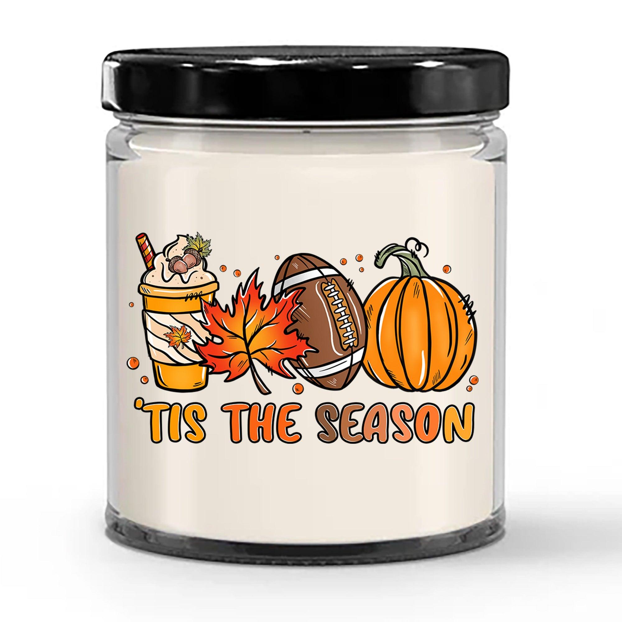 Smells Like Football, Fall and Pumpkin Spice Scented Soy Candles - Mallard Moon Gift Shop