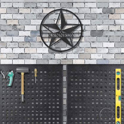 Star Personalized Metal Wall Art Sign - Mallard Moon Gift Shop