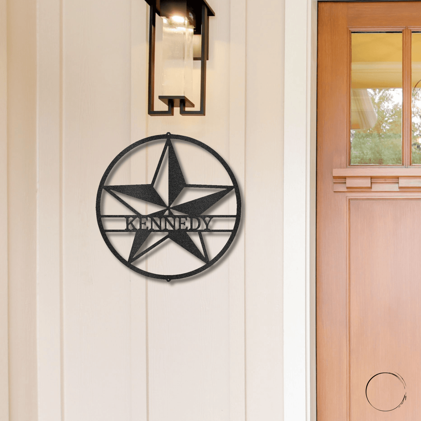 Star Personalized Metal Wall Art Sign - Mallard Moon Gift Shop