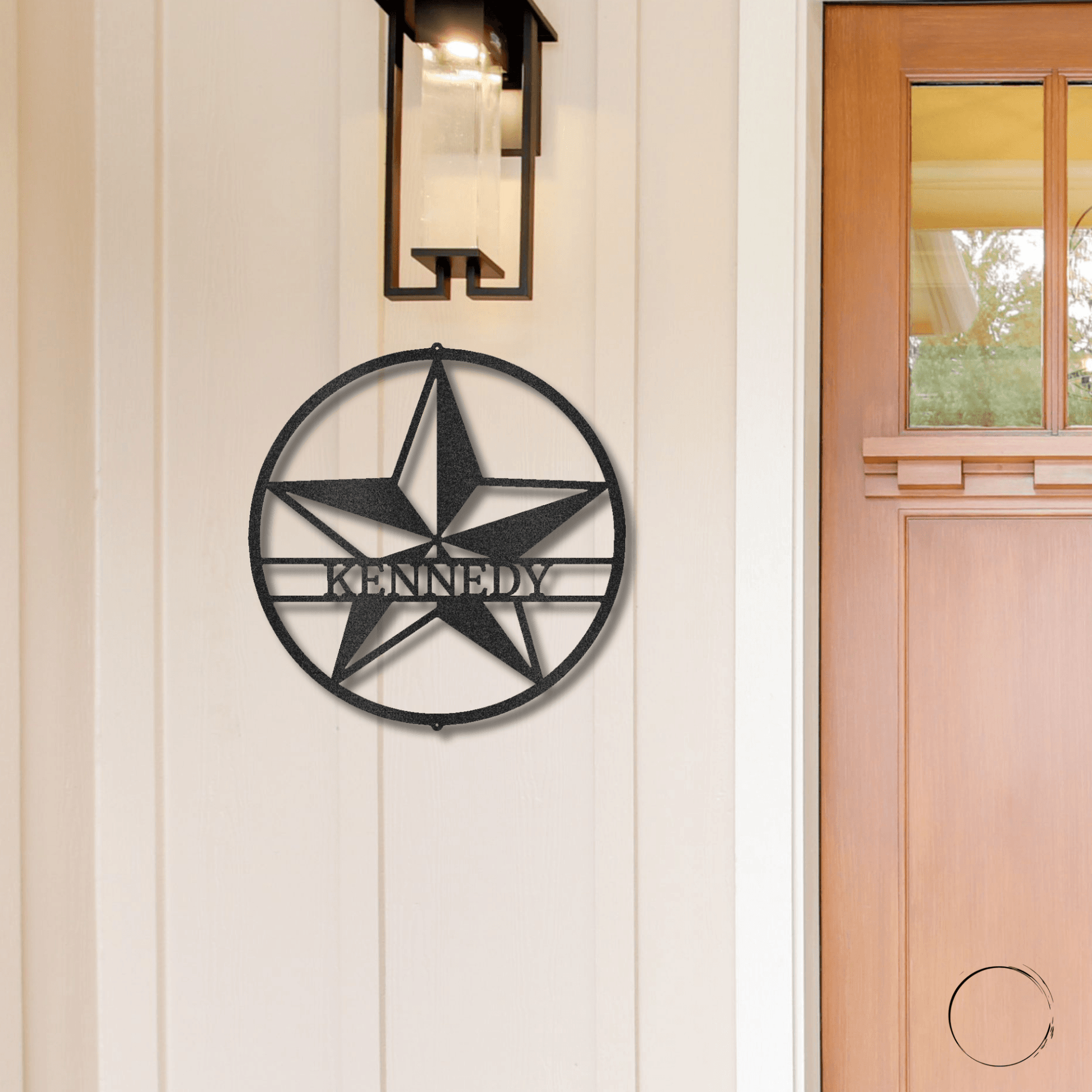 Star Personalized Metal Wall Art Sign - Mallard Moon Gift Shop