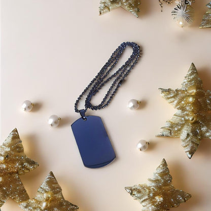 Stepdaughter Christmas Perfect Gifts, Stepdaughter Black Dog Tag, Motivational Stepdaughter Engraved Gifts, Birthday Gifts For Stepdaughter, To My Stepdaughter Life is learning to dance in the rain, finding good in each day. I'm always with you - Mallard Moon Gift Shop