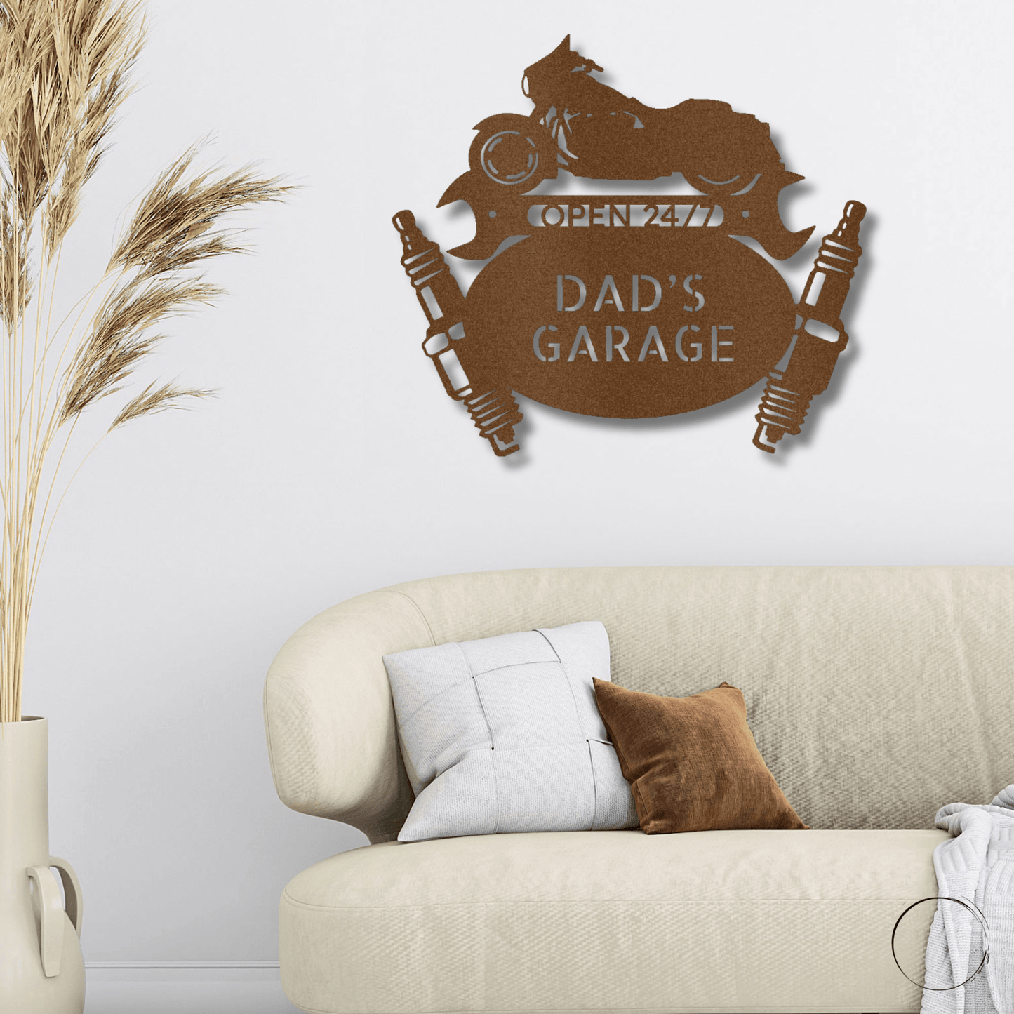 Street Glide Mechanic Personalized Motorcycle Biker Steel Wall Sign - Mallard Moon Gift Shop