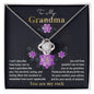 To My Grandma I am Lucky to Have You Love Knot Pendant Necklace - Mallard Moon Gift Shop