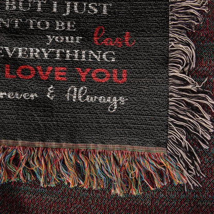 To My Soulmate - The Day I Met You I Found My Missing Piece Heirloom Woven Blanket - Mallard Moon Gift Shop