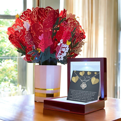 To My Soulmate You are the Best Catch Ever Love Knot Necklace - Mallard Moon Gift Shop