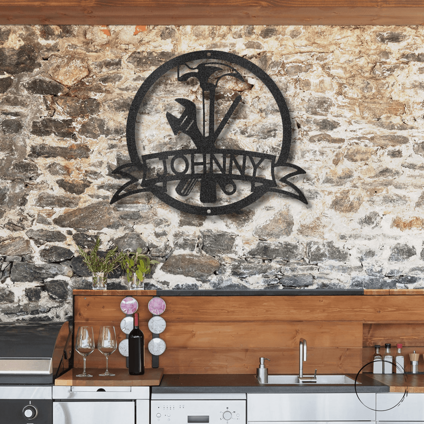 Tool Man Personalized Metal Wall Art - Mallard Moon Gift Shop