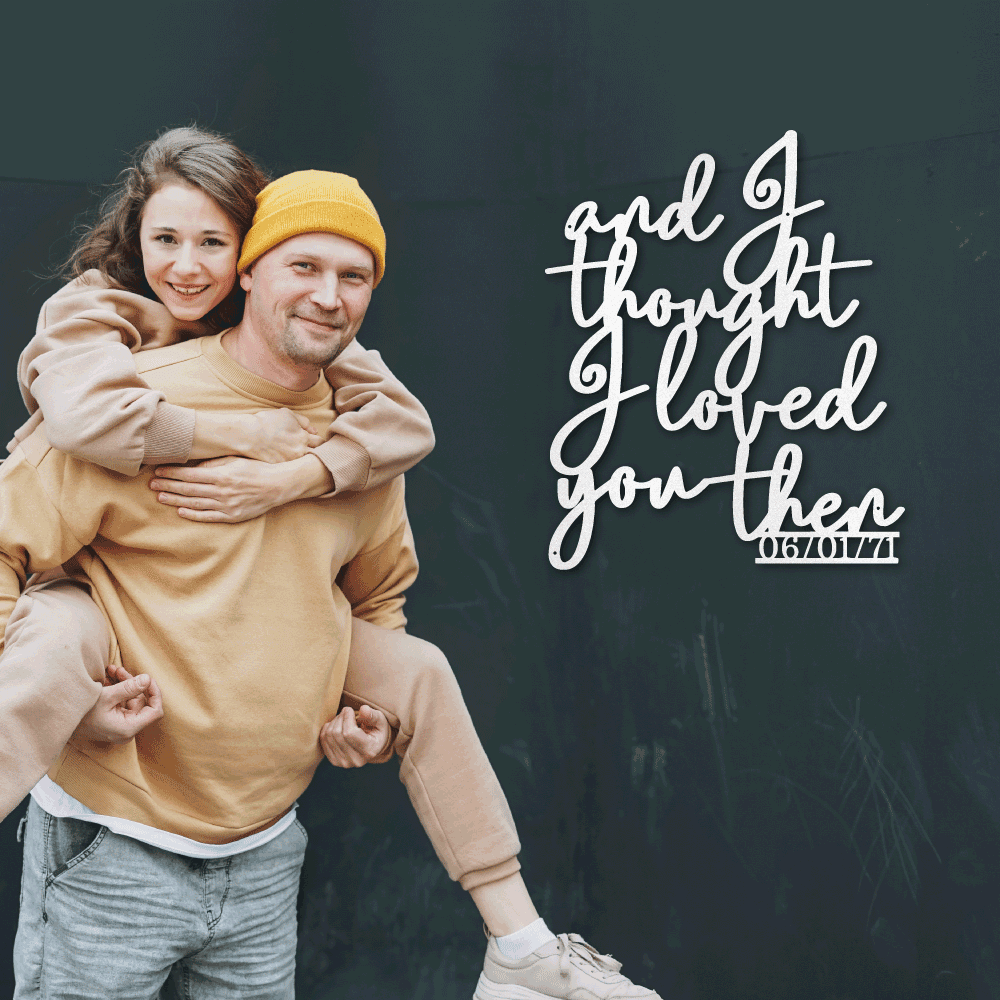 Ever Growing Love Custom Indoor Outdoor Steel Wall Sign - Mallard Moon Gift Shop