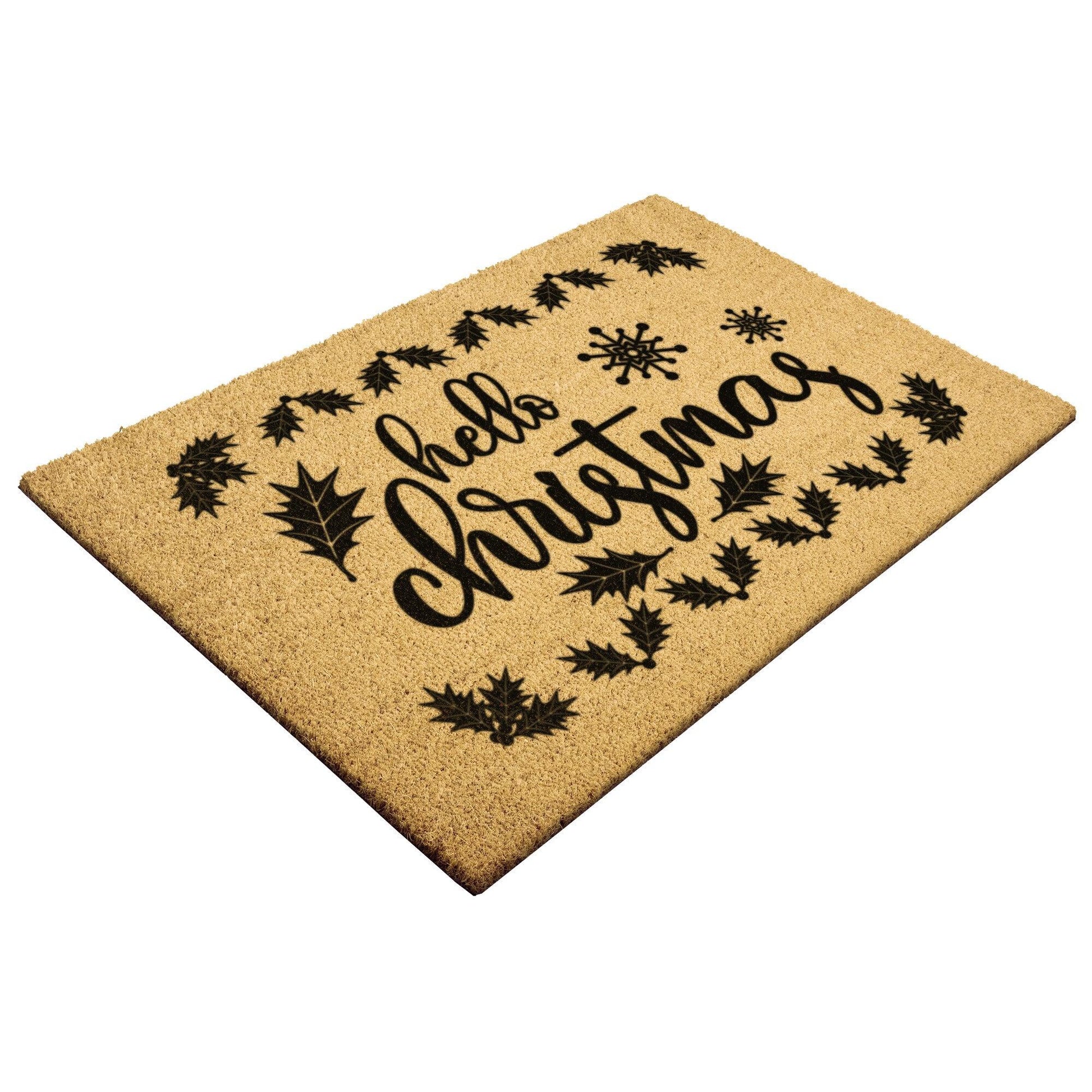Hello Christmas Outdoor Mat - Mallard Moon Gift Shop