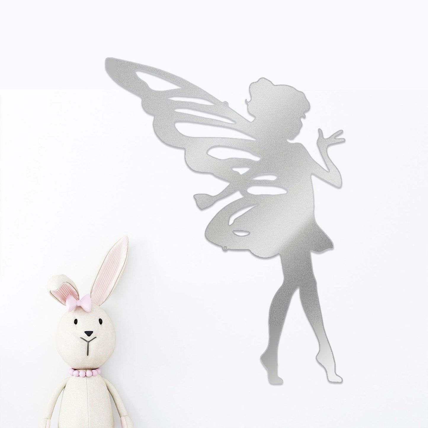 Fairy Pixie Metal Wall Sign - Mallard Moon Gift Shop
