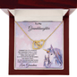 Granddaughter Gift From Grandma Unicorn Message Card - Mallard Moon Gift Shop