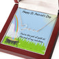St. Patrick's Day Gift Personalized Script Name Necklace - Mallard Moon Gift Shop
