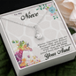 Gift for Niece CZ Pendant Necklace - Mallard Moon Gift Shop