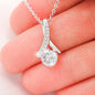 Gift for Niece CZ Pendant Necklace - Mallard Moon Gift Shop
