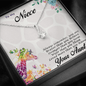 Gift for Niece CZ Pendant Necklace - Mallard Moon Gift Shop
