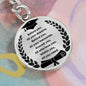 Graduation Gift - Before You All Your Dreams - Engraved Keychain - Mallard Moon Gift Shop