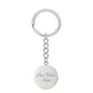 Love You Mom Engraved Circle Keychain - Mallard Moon Gift Shop