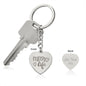 Mom Life Engraved Heart Keychain - Mallard Moon Gift Shop