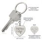 Mom Life Engraved Heart Keychain - Mallard Moon Gift Shop