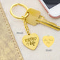Mom Life Engraved Heart Keychain - Mallard Moon Gift Shop