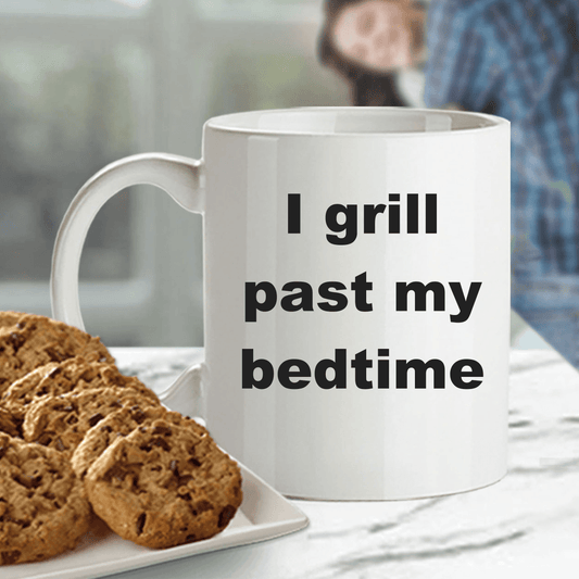 Funny BBQ Griller Ceramic Coffee Mug - Mallard Moon Gift Shop