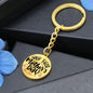 Our First Mother's Day Engraved Circle Keychain - Mallard Moon Gift Shop