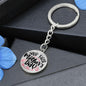 Our First Mother's Day Engraved Circle Keychain - Mallard Moon Gift Shop