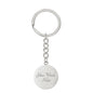 Soccer Mom Circle Engraved Keychain - Mallard Moon Gift Shop