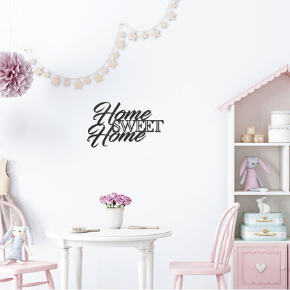 Home Sweet Home Indoor Outdoor Steel Wall Sign Art - Mallard Moon Gift Shop